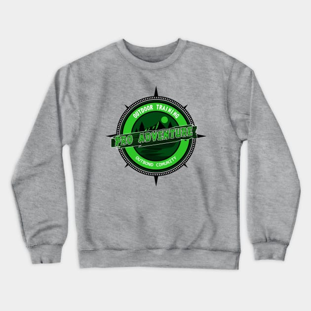 ADVENTURE DESIGN Crewneck Sweatshirt by Jo Litheng